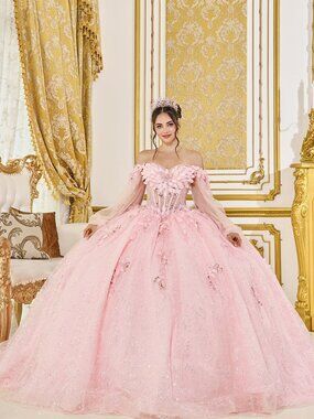 NEW BLUSH Evening Gown Floor Length Formal Elegant Stunning 5145